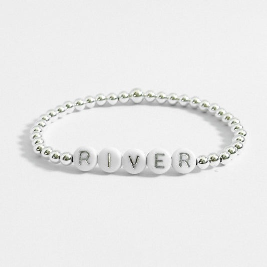 Personalised Name Bracelet- Sterling Silver