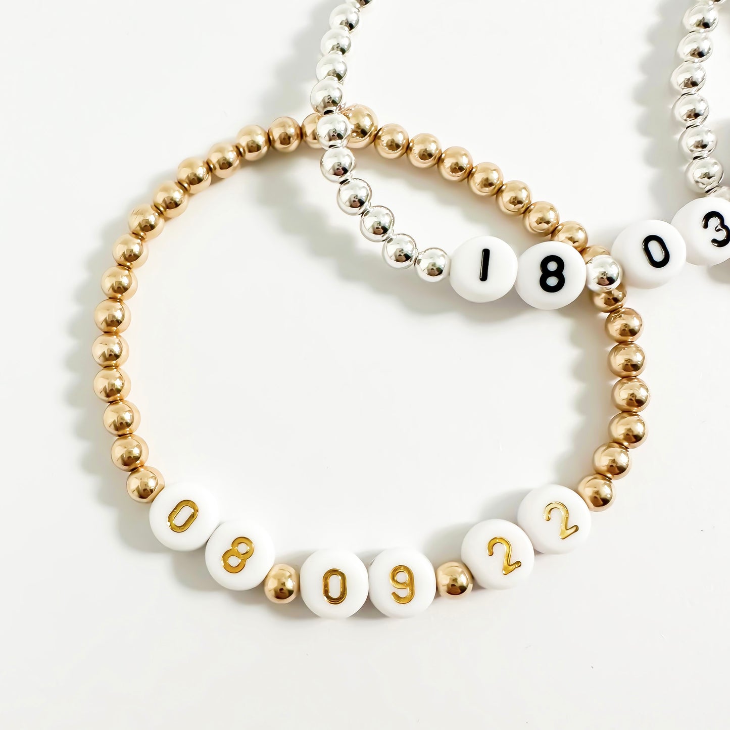 Personalised Date Number Bracelet