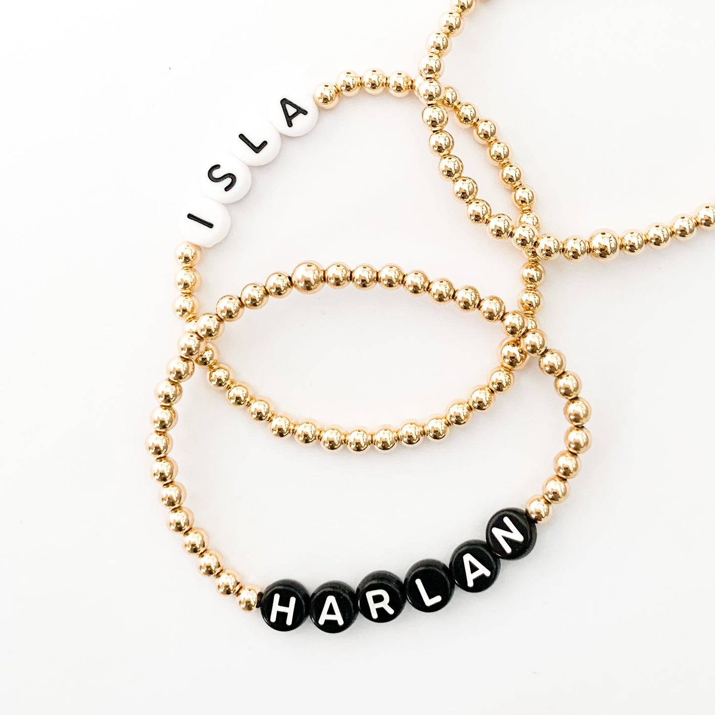 Personalised Name Bracelet- 14k Gold-filled